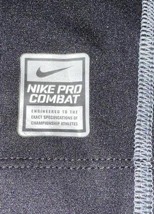 Компрессионка, рашгард nike pro combat core  copmpression  ss top7 фото