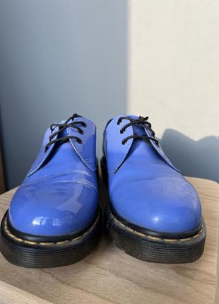 Женские туфли dr.martens dusty blue2 фото