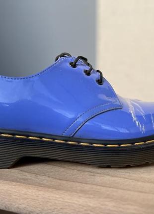 Женские туфли dr.martens dusty blue1 фото