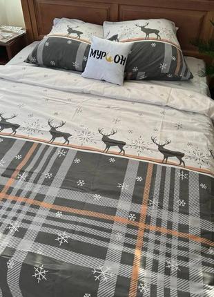 Комплекти новорічної постільної білизни