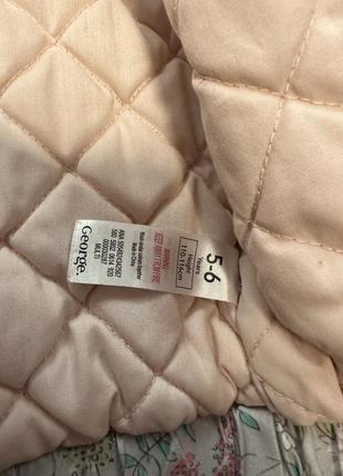 Куртка демі для дівчинки george 5-6 років 110-116