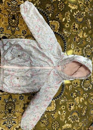 Куртка демі для дівчинки george 5-6 років 110-116