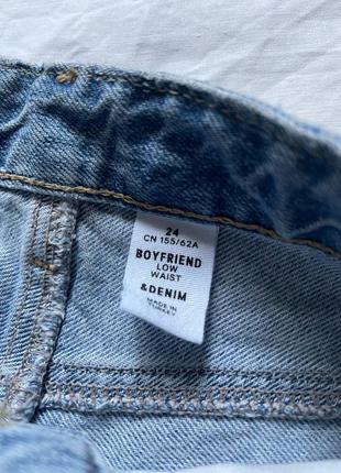 Отличные джинсовые мужские шорты h&amp;m(denim)3 фото