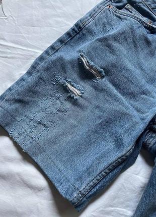 Отличные джинсовые мужские шорты h&amp;m(denim)4 фото