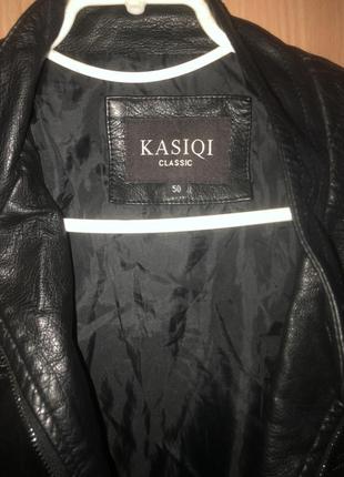 Шкіряна куртка kasiqi, чоловіча2 фото