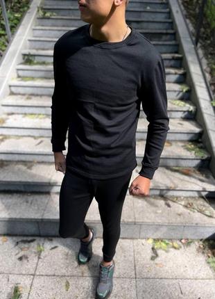 Термобелье утепленое на флисе мужское черное для военных турция , тактическое...