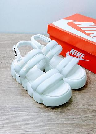 Женские сандали nike белые сандали найк жіночі сандалі найк