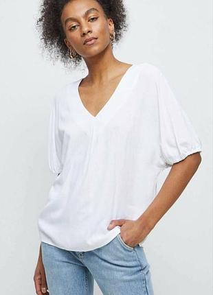 Красива блуза, або футболка на великі розміри, натуральна тканина