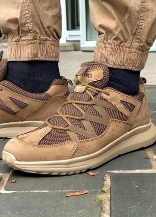 Кроссовки мужские демисезонные тактические. 40-46р койот. рассчитаны на тяжелую погоду! stdm-1034
