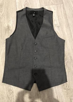 Жилетка костюмна h&m