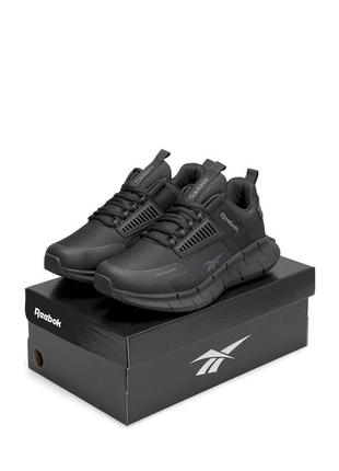 Мужские кроссовки reebok zig Int black grey