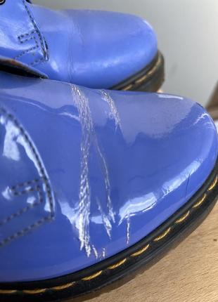 Женские туфли dr.martens dusty blue7 фото