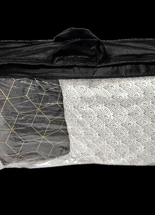 Сумка для хранения вещей\сумка для одеяла m (черный)2 фото