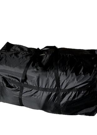 Нейлоновая сумка для вещей l 90*50*30 (черный)1 фото