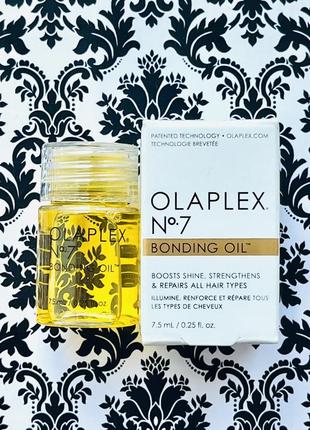 Восстанавливающее масло для волос olaplex no 7 bonding oil 7,5 ml