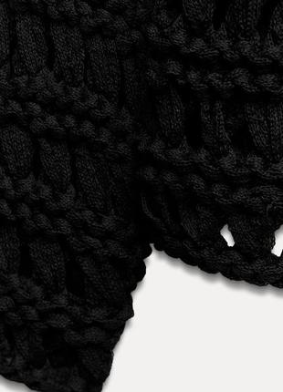 Ажурный трикотажный кардиган
