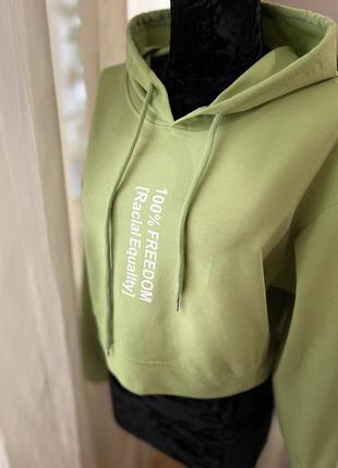 Худи короткий оверсайз, с/м 4