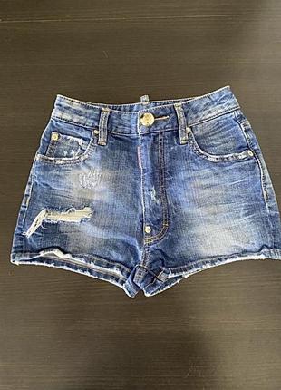 Шорти з високою посадкою dsquared