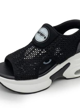 Жіночі босоніжки текстиль c16 чорні 35. розміри в наявності: 35, 36, 37, 38, 39.