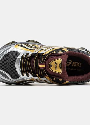 Кросівки чоловічі asics gel-quantum kinetic золоті кросівки асикс для бігу легкі повсякденні кросівки6 фото