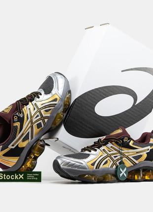 Кросівки чоловічі asics gel-quantum kinetic золоті кросівки асикс для бігу легкі повсякденні кросівки4 фото