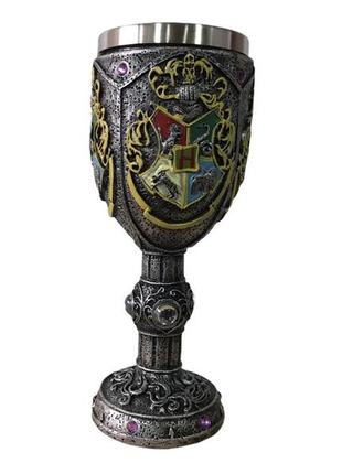 Келих кубок гаррі поттер harry potter факультети гоґвортсу ґрифіндор, пуффендуй, когтевран і слизерин.