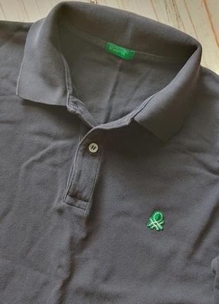 Поло з довгими рукавами benetton