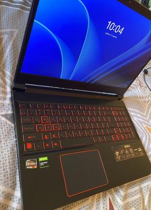 Ноутбук acer nitro 5 an515-44+мишка/килимок/саундбар