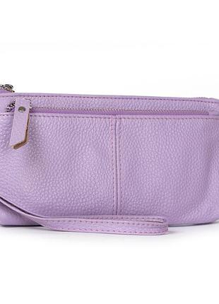 Женская кожаная косметичка женский кожаный кошелек