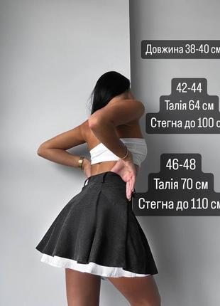 Юбка шорты мини вельвет8 фото
