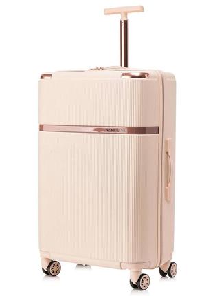 Дорожный чемодан semi line 28" (l) ecru (t5669-4) pro_6912