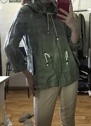 Ветровка курточка хаки riverisland