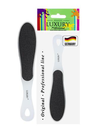 Терка для п'ят beauty luxury шліфувальна двостороння гріт 80/120 тn-06