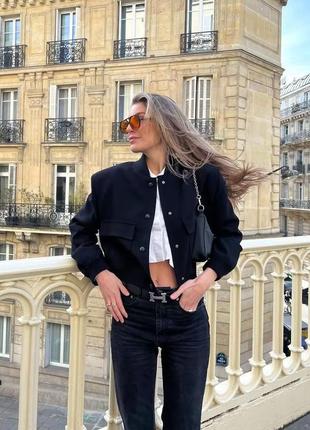 Бомбер в стиле zara