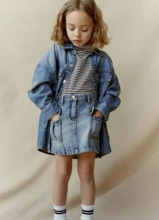 Детская джинсовая юбка next2 фото