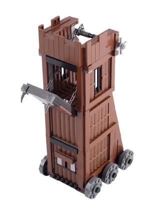 Средневековая осадная башня для фигурок