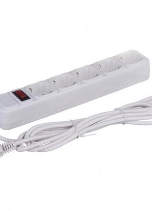 Удлинитель - cетевой фильтр greelite на 5 розеток 5 метров кабель pro_217