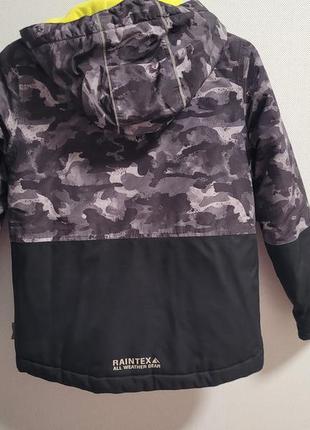 Raintex вітро і водовідштовхуюча, тепла куртка для хлопчика 134 см2 фото