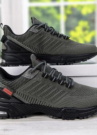 Кроссовки мужские baas текстильные светлый хаки 3697