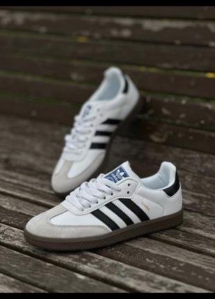 Adidas samba og white2 фото