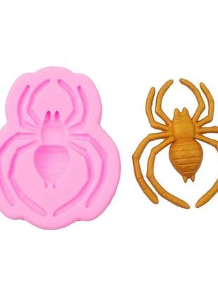 Молд "паук" - размер молда 6*5,5см, силикон