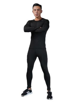 Термобелье для взрослых thermal underwear boelginol комплект черный adult 190-195 см 3xl (3357)