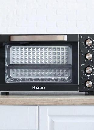 Электродуховка с конвекцией настольная magio mg-251 ix-343 45 л