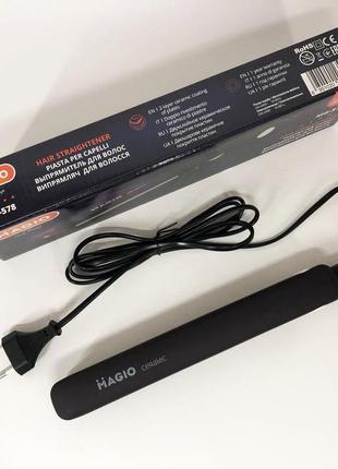 Гофре плойка утюжок для волос magio мg-578, утюжок для волос с терморегулятором, sd-788 маленькая плойка