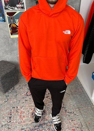 Чоловічий брендовий спортивний костюм зе норт фейс штани з худі