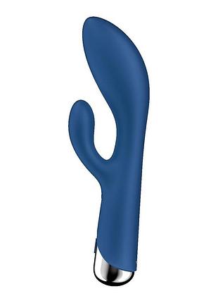 Вібратор-кролик satisfyer spinning rabbit 1 blue 3