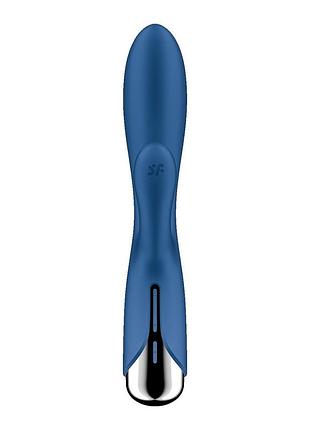 Вібратор-кролик satisfyer spinning rabbit 1 blue 6