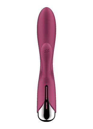 Вибратор-кролик satisfyer spinning rabbit 1 red 6