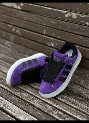 Adidas campus 00s violet1 фото