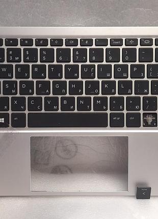 Крышка клавиатуры (палмрест) hp elitebook 830 735 g7 m21674-001 6070b1712804 оригинал